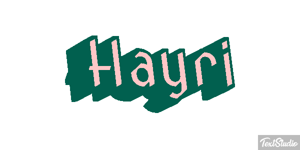 Hayri Effetto testo
