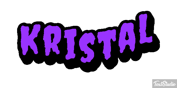 Kristal Text effect