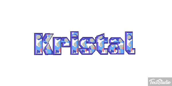 Kristal Text effect