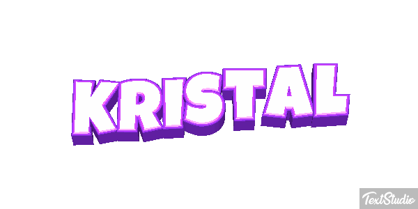 Kristal Text effect