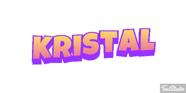Kristal Text effect