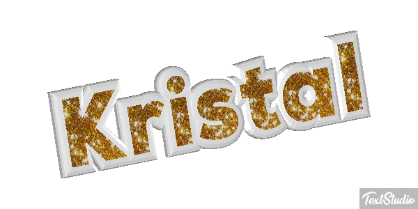 Kristal Text effect
