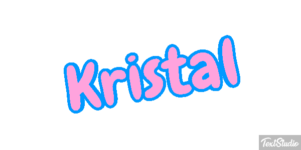 Kristal Text effect