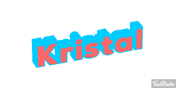 Kristal Text effect