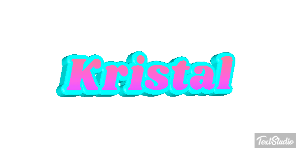 Kristal Text effect