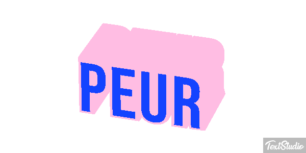 Peur Effetto testo
