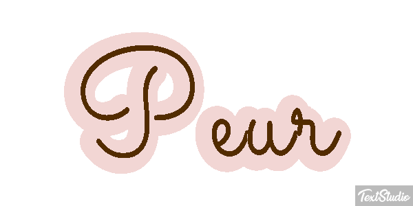 Peur Effetto testo