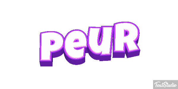 Peur Effetto testo