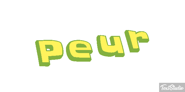 Peur Effetto testo