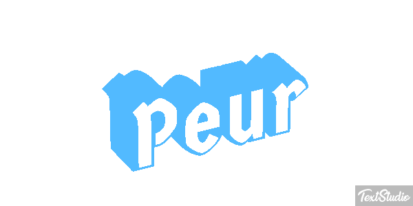 Peur Effetto testo