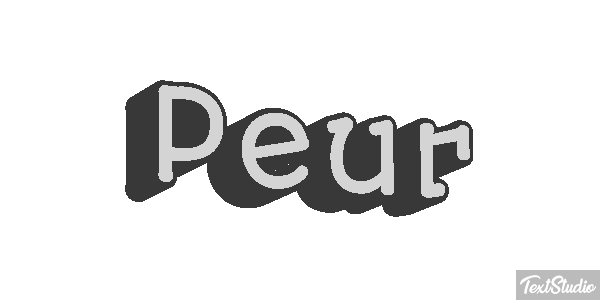 Peur Effetto testo
