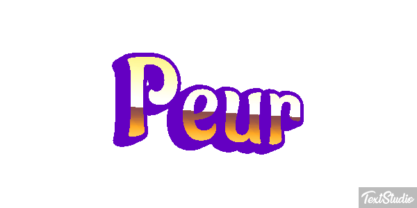 Peur Effetto testo