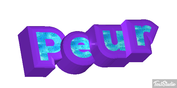 Peur Effetto testo