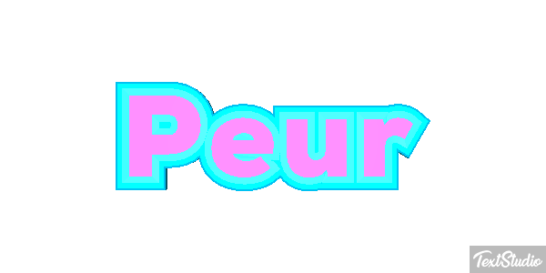 Peur Effetto testo