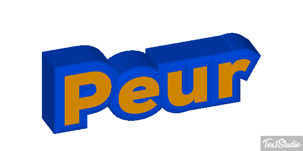 Peur Effetto testo