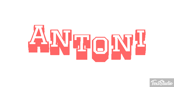 Antoni Effet de texte