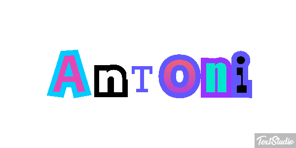 Antoni Effet de texte