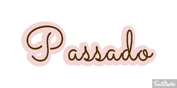 Passado Effet de texte
