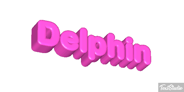 Delphin Text effect