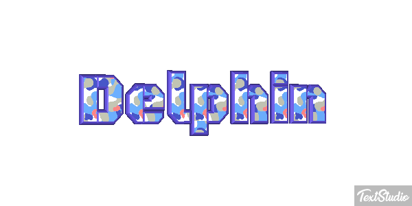 Delphin Text effect