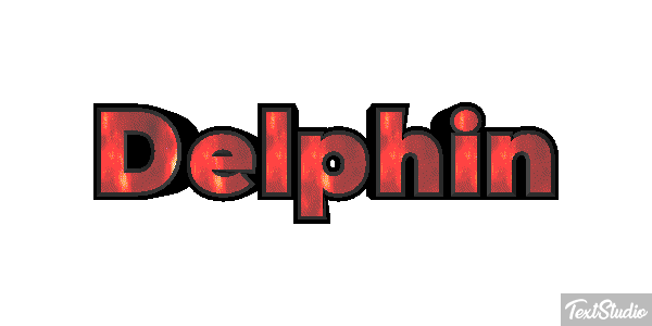 Delphin Text effect