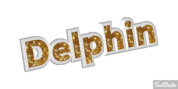 Delphin Text effect