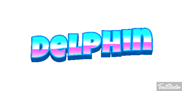 Delphin Text effect