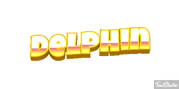 Delphin Text effect