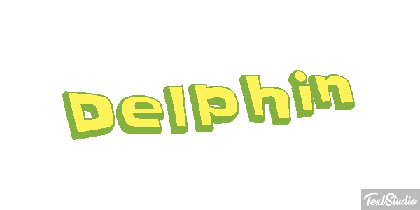 Delphin Text effect