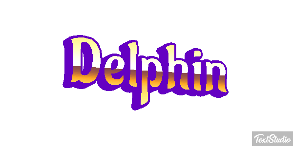 Delphin Text effect