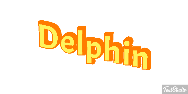 Delphin Text effect
