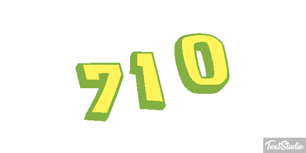 710 Efeito do texto