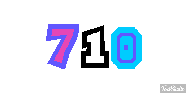 710 Efeito do texto
