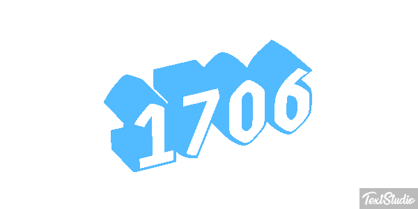 1706 Tekst effect