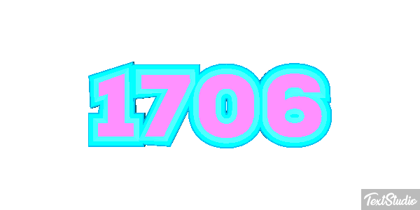 1706 Tekst effect