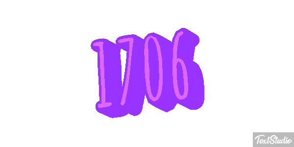 1706 Tekst effect