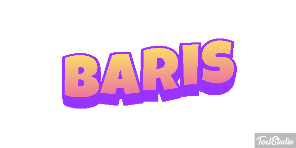 Barış Tekst effect