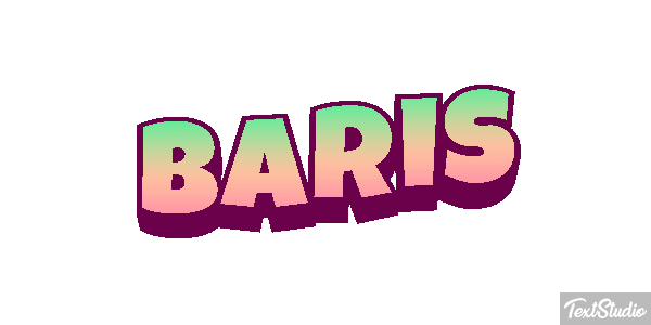 Barış Tekst effect