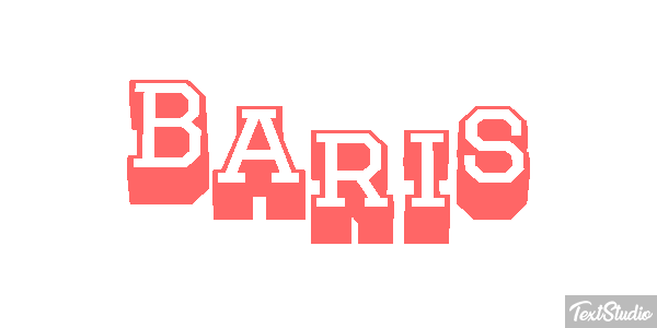 Barış Tekst effect