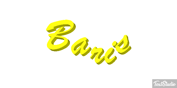 Barış Tekst effect