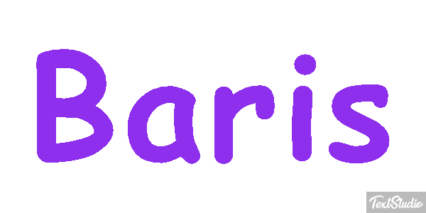 Barış Tekst effect