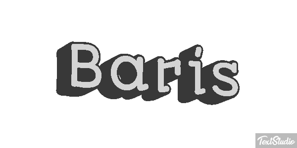 Barış Tekst effect