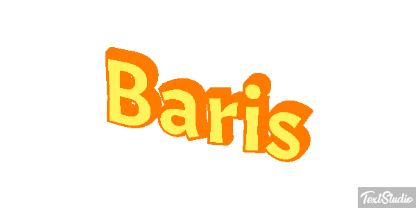 Barış Tekst effect