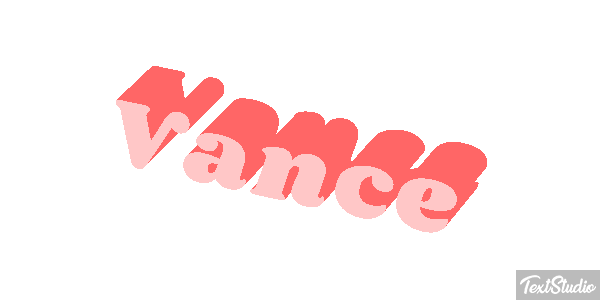 Vance Text effect