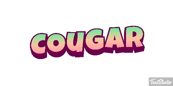 Cougar Tekst effect