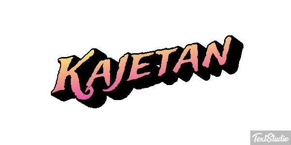 Kajetan Efekt tekstowy
