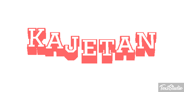 Kajetan Efekt tekstowy