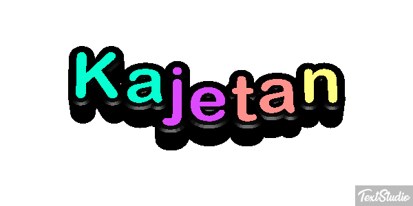 Kajetan Efekt tekstowy