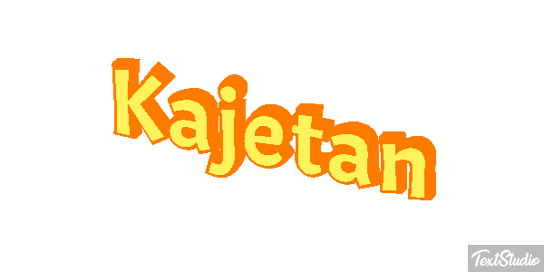 Kajetan Efekt tekstowy