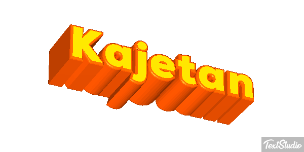 Kajetan Efekt tekstowy